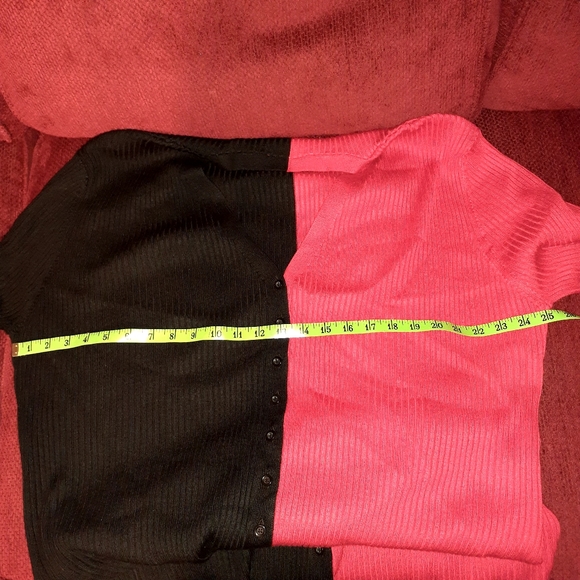 Delta Sigma Theta Red/Black Sweater Turtle Neck Dress Embroidered Size XXXXL New - Picture 9 of 11